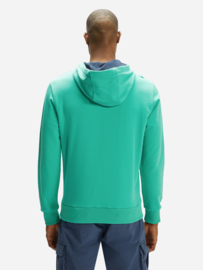 North Sails - HOODED SWEATER W/GRAPHIC - Blarney Green - SS21