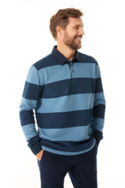 Mousqueton Genois-B Rugby Polo - Marine/Provencal