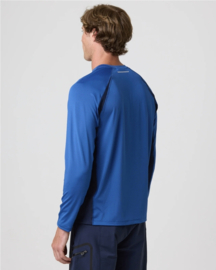 Henri Lloyd Men’s Dynamic Dri Fast LS Tee - Cygnet Blue