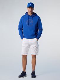 North Sails Basic Hooded Sweatshirt w/Logo - Beaucoup Blue