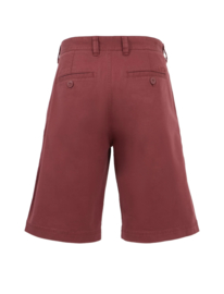 Weird Fish - Organic Flat Front Shorts- Rayburn - Crushed Berry - SS21