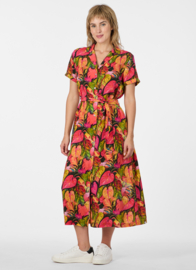 Ragwear Sawira Long Print lange jurk - Multi Combo