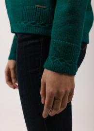 Saint James Epagny Sweater  Wool - Emeraude  AW22