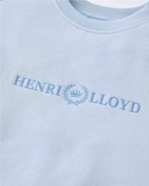 Henri Lloyd Lytham Crew Neck Sweat - Fog Blue