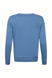 Weird Fish Aurora Graphic Crew Neck Sweatshirt - Faded Blue