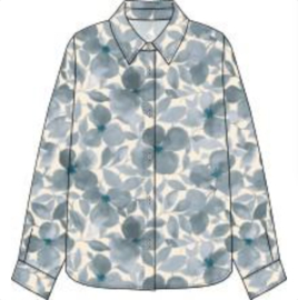 Saint James Malaury II ML Blouse - Lumière Hivernale