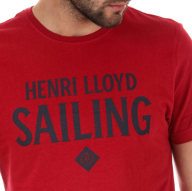 Henri Lloyd Wadridge Regular Graphic  Tee - SCT (rood)