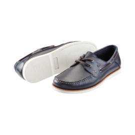 Wuzzos Branklet Boat Shoe - Navy Blue