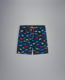 Paul & Shark Save the Sea Swim Shorts Shark print