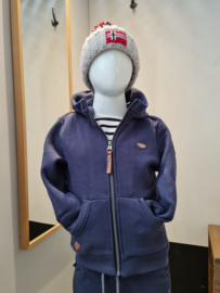 Ragwear Nesie Zip (Tex) Hoody Sweater - Navy