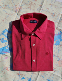 North Sails Piqué Shirt - Nantucket Red SS22