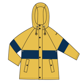 Mousqueton - BARET - Regenjas/Raincoat - Miel/Marine