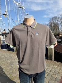 North Sails Polo shirt with collar lettering - Thunderstorm