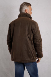 Weird Fish THUNDERCHIEF Wadded Field Jacket - Bark