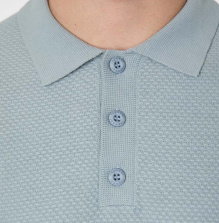 Ragwear Tarsh Short (tex) polo shirt - Dusty Blue