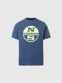 North Sails SS T-Shirt with Graphic  - Dark Denim