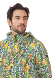 Mousqueton Larmor anorak met kangoeroezak - Salicorne Vetiver