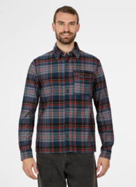 Ragwear Elior A Hemd Geruit - Navy