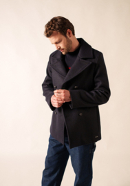 Saint James Galion II Peacoat - Navy