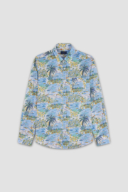Paul & Shark Liberty Cotton Printed Shirt