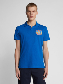 North Sails Polo w/Graphic - Snorkel Blue SS22