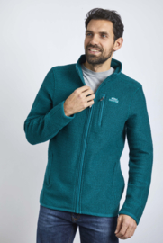 Weird Fish TRANSOM Full Zip Eco Macaroni - Evergreen 