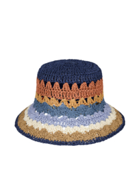 Barts Feathery Hat - Navy