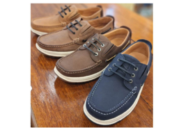 Sommerset Somerton Leather Boat Shoe Slip in / Instapper - Dark Brown