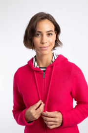 Weird Fish Chicoa Macaroni Vest - Foxglove