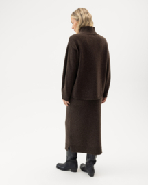 Holebrook Betty Long Skirt - Brown Melange