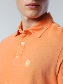 North Sails SS Polo with Logo - Melon