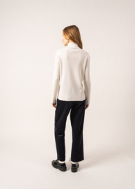 Saint James Houat Turtleneck Sweater - Blanc