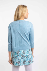 Weird Fish Limon Outfitter Cardigan - Skyway