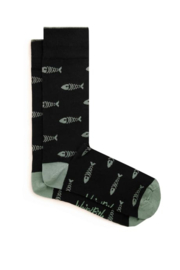 Weird Fish RONAN Eco Branded Socks 3 Pack - Navy