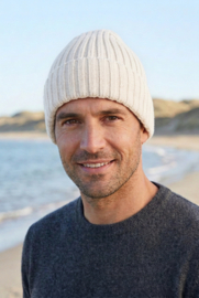 Emerald Tallin Beanie 100% wool - Woolwhite (More Colours Available)