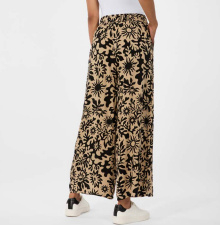 Ragwear Loggan Print luchtige broek met print - Sand