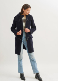 Saint James Arctique Dufflecoat - Navy