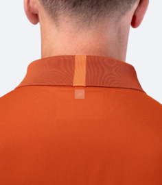 Zhik Mens UVActive™ Short Sleeve Polo - Red Earth