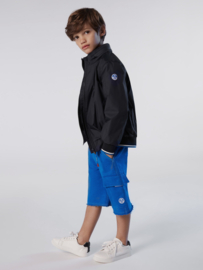 North Sails Shorts Sweatpants with Graphic - Royal Blue