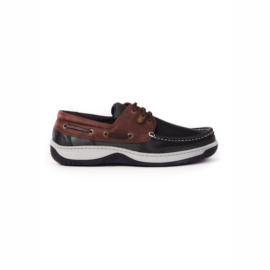 Dubarry Regatta deck shoe - Navy Brown Duo