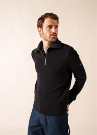 Saint James Cotentin Schipperstrui Wool Navy