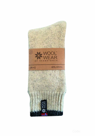 Noorse Wollen Sokken Eskimo (80% virgin superior wool) - Ecru