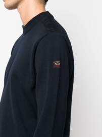 Paul & Shark Archivio crew-neck knitted wool jumper - navy