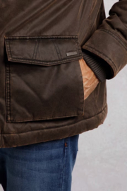 Weird Fish THUNDERCHIEF Wadded Field Jacket - Bark