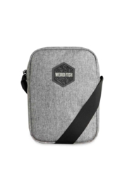 Weird Fish Flyte Cross Body Travel Bag - Grey