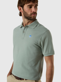 North Sails Basic Polo Short Sleeve - Iceberg Green