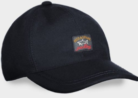 Paul & Shark Wool baseball cap with iconic badge - Navy Blue