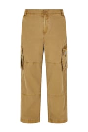 Weird Fish Turner Cargo Trousers - Antique Tan