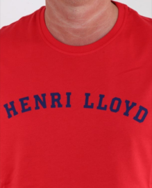 Henri Lloyd Ragian Regular Tee - SCT (rood)