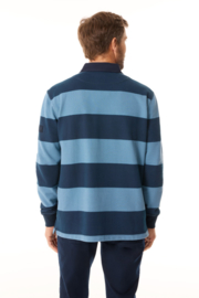 Mousqueton Genois-B Rugby Polo - Marine/Provencal